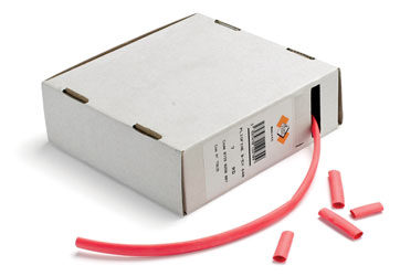 HEAT SHRINK SLEEVING Flexible, 6.4mm White, 7m length