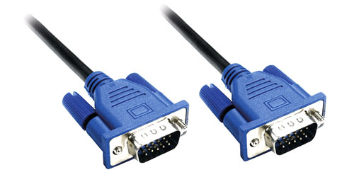 SVGA CABLE Male-Male, LFH, 10 metres