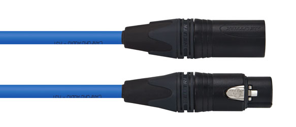 CANFORD CABLE 3FXXB-3MXXB-HST-0.5m, Blue