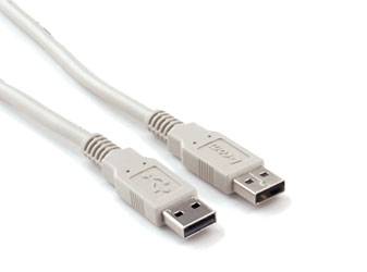 USB CABLE 2.0, Type A male - Type A male, 2 metre