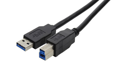 USB CABLE 3.0, Type A male - Type B male, 2 metre