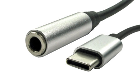 USB Type C  to 3.5mm audio adapter