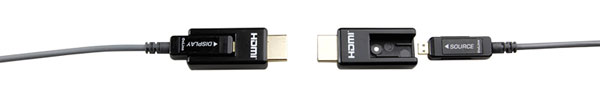 LUSEM OXLINX LHM-PL70 Active optical cable, HDMI 1.4, Micro HDMI-D to A adapters, 70 metres