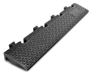 DEFENDER MIDI 5 2D RS CABLE PROTECTOR Ramp, 1000 x 172mm, black