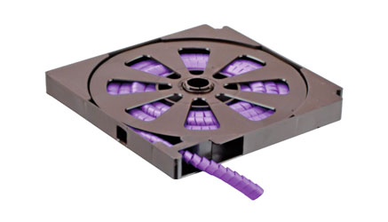 CABLE MARKERS PTV+45.7, violet (reel of 500)