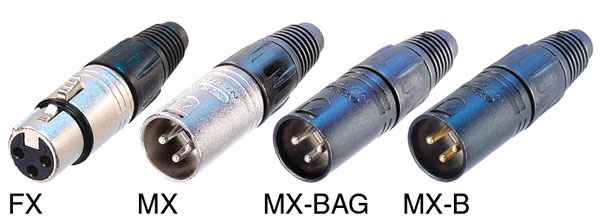 NEUTRIK NC3FX XLR Female cable connector, nickel shell, silver contacts