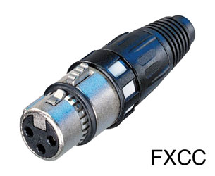 NEUTRIK NC3FXCC XLR Female cable