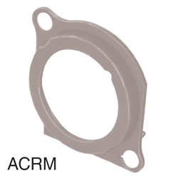 NEUTRIK ACRM-8 XLR Escutcheon for A- and BA-series, grey