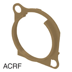 NEUTRIK ACRF-1 XLR Escutcheon for A- and BA-series, brown