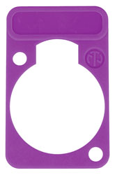 NEUTRIK DSS-7 XLR D-SERIES LABEL HOLDER Violet