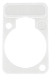 NEUTRIK DSS-9 XLR D-SERIES LABEL HOLDER White