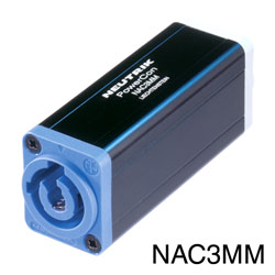 NEUTRIK NAC3MM-1 POWERCON In-line cable coupler, 20 Amp