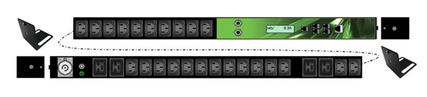 iPower Lite IPL-004-IP1-0G POWER DISTRIBUTION UNIT Vertical, 24x C13 4x C19, 32A inlet