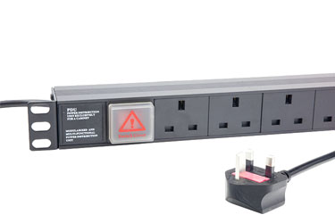 CANFORD PDU Economy, 1U horizontal, 6-way, UK