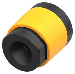 NEUTRIK XXS-4 CABLE GLAND For NL2FXX-W-S and NL4FXX-W-S, yellow