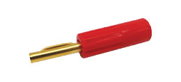 DELTRON 580 4mm STANDARD PLUG Gold, red