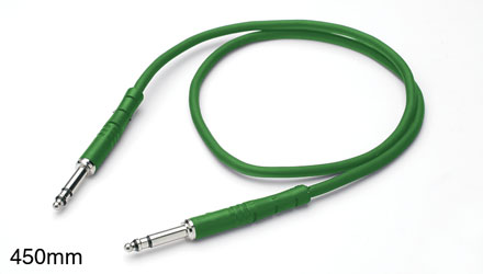 REAN BANTAM PATCHCORD Moulded, heli screen, economy, 1200mm Green