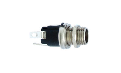 SWITCHCRAFT 712A DC connector, male panel, 2.5mm