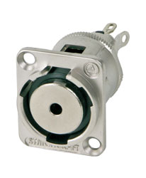 SWITCHCRAFT EH35MMMSC 3.5mm 2-pole jack socket, solder, nickel