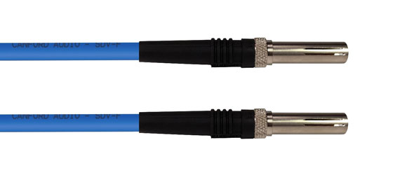 CANFORD MUSA 3G HD PATCHKABEL 300mm, blau