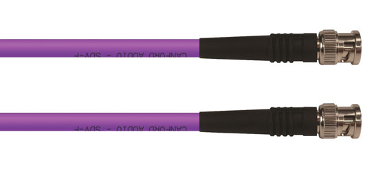 CANFORD KABEL BNC-BNC-SDV-F-900mm, violett