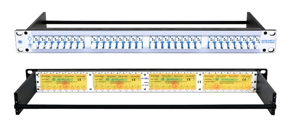 GHIELMETTI 673.113.900.05 ASF 1x32 AV 3/1 LA M Blueline, with designation strips and lacing bar