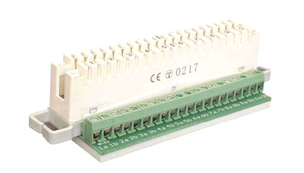 TUK 237A Module, grey base with white housing, screw terminal connection