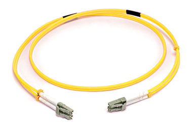 LC-LC SM DUPLEX OS2 9/125 Fibre patch cable 3.0m, yellow