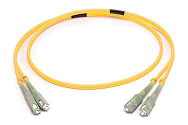 SC-SC SM DUPLEX OS2 9/125 Fibre patch cable 3.0m, yellow