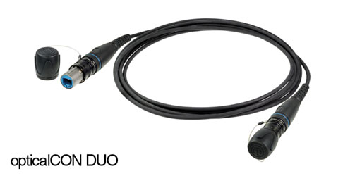 NEUTRIK NKO2M-A-2-200 OPTICALCON ADVANCED DUO Cable assembly MM, 200m, CDR310 drum