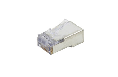 PLATINUM TOOLS CD-EZRJ456S RJ45 Cat5E/Cat6 shielded plug (pack of 25)