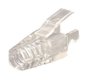 SPEEDYRJ45 PSPDY6 Strain relief boot, Cat6, transparent