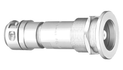 LEMO 3T TRIAX 13.2 (Belden 9192-9232) Panel socket, nut fixing with cable clamp (PSA.3T.675.CTLY13S)