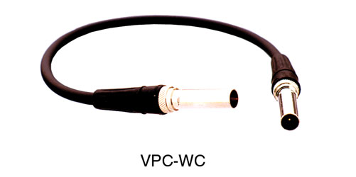 CANARE VPC003-WC VIDEO PATCHCORD 300mm, Black