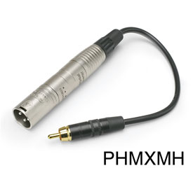 CANFORD BALANCED TO UNBALANCED CONVERTER PHMXMH Inline, line level. XLRM to RCA(phono) male