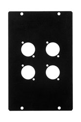 CANFORD STAGE/WALLBOX Top plate, 4 holes for type A, no numbering