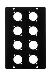 CANFORD STAGE/WALLBOX Top plate, 8 holes for type A, no numbering