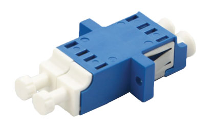 SENKO FIBRE OPTIC LC SM DUPLEX FEEDTHROUGH COUPLER Blue