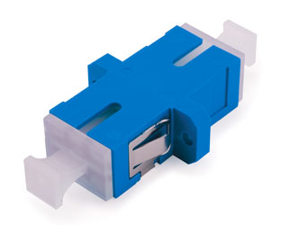 SENKO FIBRE OPTIC SC SM SIMPLEX FEEDTHROUGH COUPLER Blue