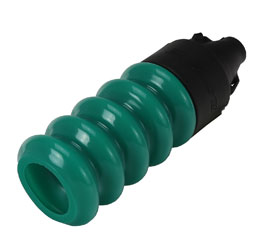 CANARE FC-CV-M RETROFIT GAITER For Canare and Lemo SMPTE male connector, green