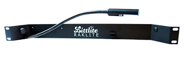 LITTLITE RL-10-SA-LED RAKLITE LAMP Rackmount, 1x 12-inch gooseneck lamp, LED, switched