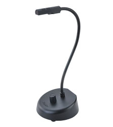 LITTLITE LW-24A-LED GOOSENECK LAMP Desk mount, 24-inch, LED array, dimmer, fixed