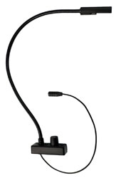LITTLITE IS#2A-LED-3 GOOSENECK LAMPSET 18-inch, LED, colour switch, bottom cord exit