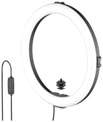 JOBY BEAMO RING LIGHT 5V USB powered, 100LUX, 3000-5600K, dimmable, 12-inch