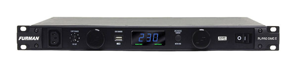 FURMAN PL-PRO-DMC-E POWER CONDITIONER 16A, 11 outlets, rack lights, volt/amp meter