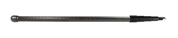 AMBIENT QP5100-SCM BOOM POLE Carbon fibre, 5-section, 104-402cm, straight cable, 3-pin XLR, mono