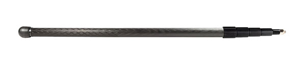 AMBIENT QP5100-CCS BOOM POLE Carbon fibre, 5-section, 104-402cm, coiled cable, 5-pin XLR, stereo