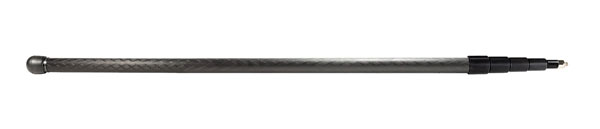 AMBIENT QP5130-CCS BOOM POLE Carbon fibre, 5-section, 134-532cm, coiled cable, 5-pin XLR, stereo