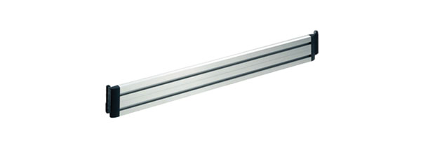 YELLOWTEC m!ka SYSTEM WALL M Horizontal bar, 1000mm/39.4", silver