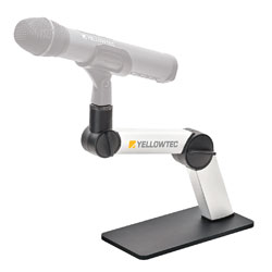 YELLOWTEC m!ka TABLE STAND Without cable, silver